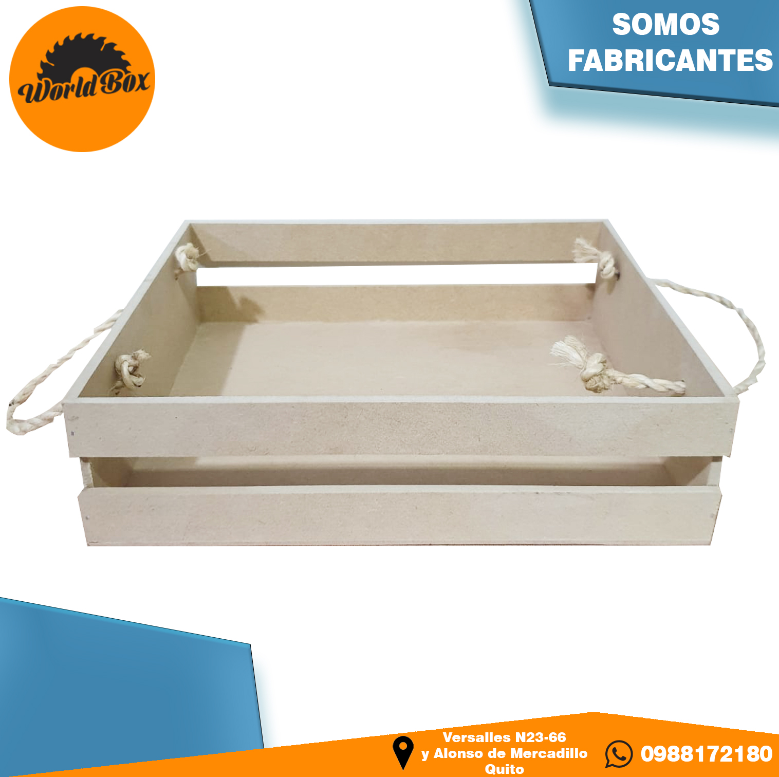 Caja con reja