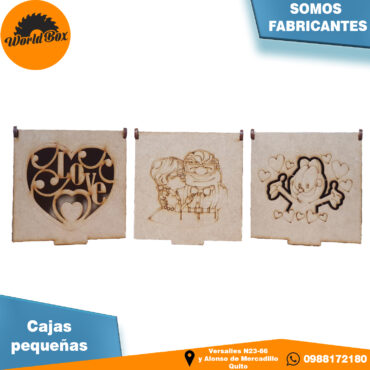 Cajas pequeñas con diseños