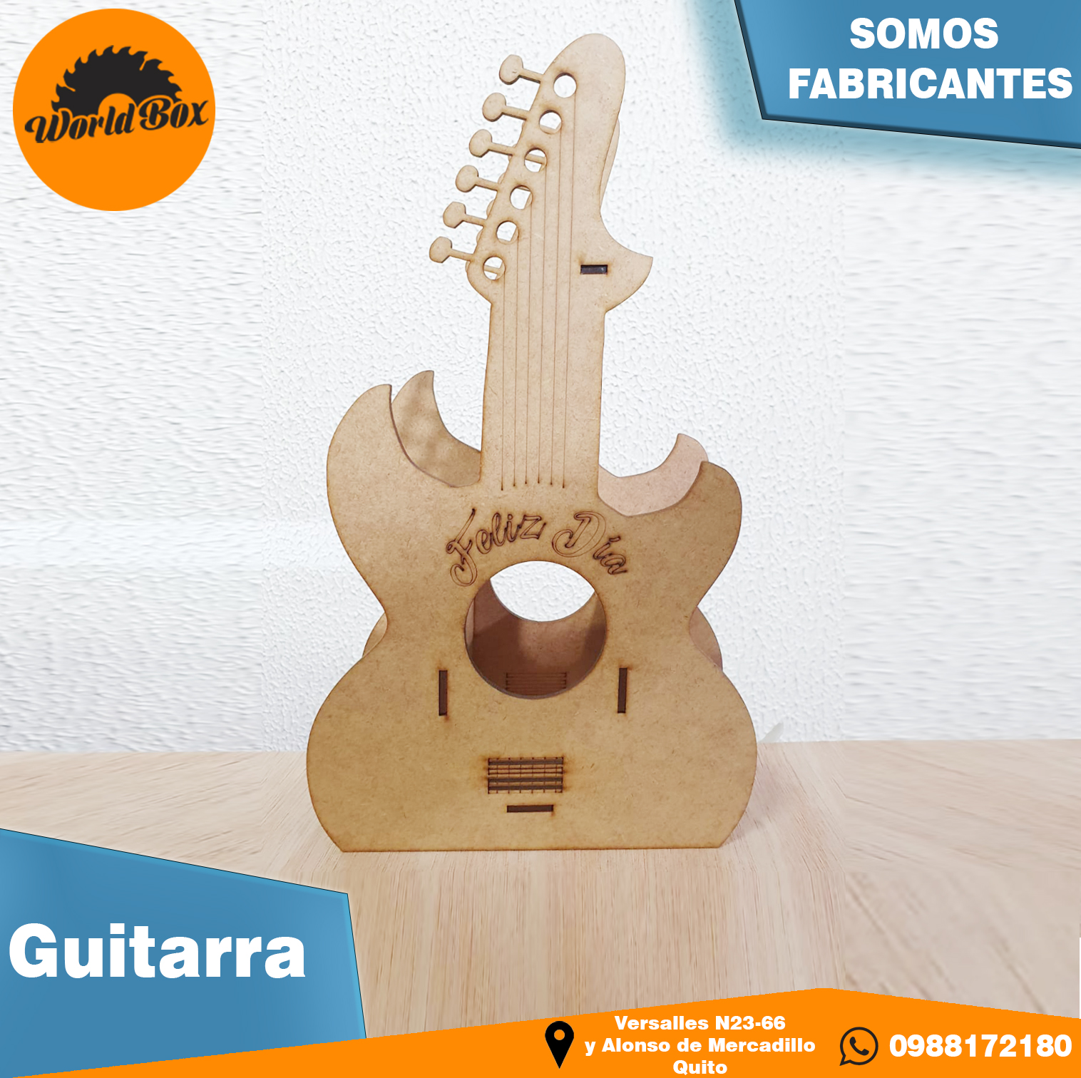 Caja guitarra