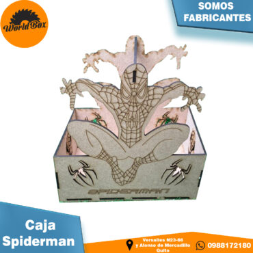 Caja Spiderman