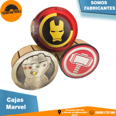 Cajas Marvel