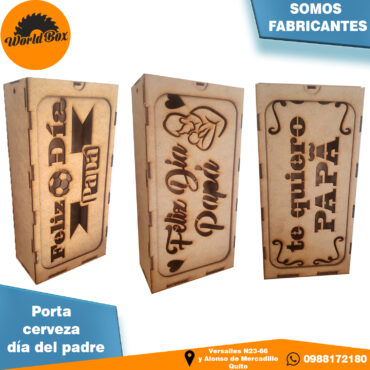 Porta cerveza día del padre
