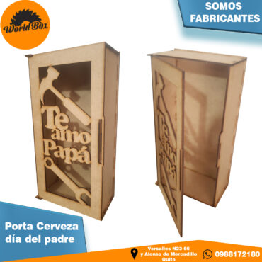 Porta cerveza día del padre