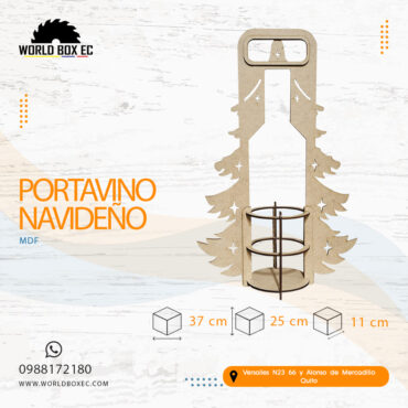 Portavino Navideño
