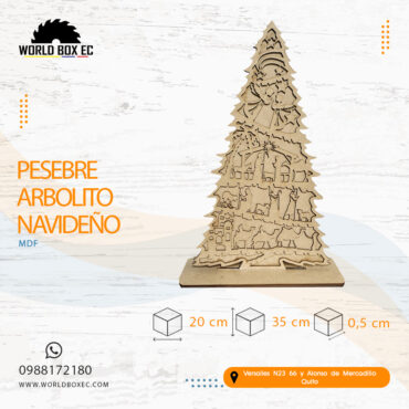 Pesebre Arbolito Navideño