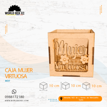 Caja ''Mujer Virtuosa''