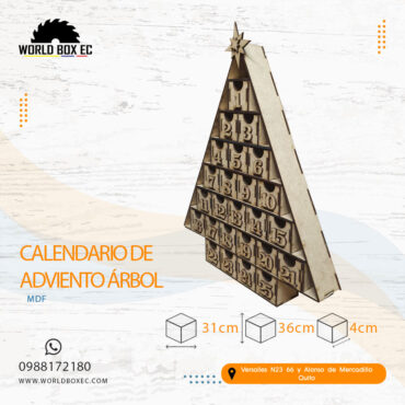 Calendario de Adviento Árbol