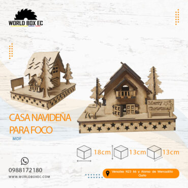 Casita navideña