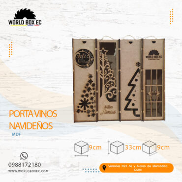 Porta vinos $3,00